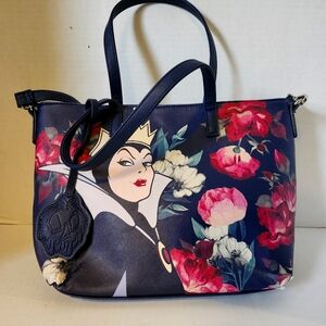 Loungefly evil Queen Floral Shoulder Bag